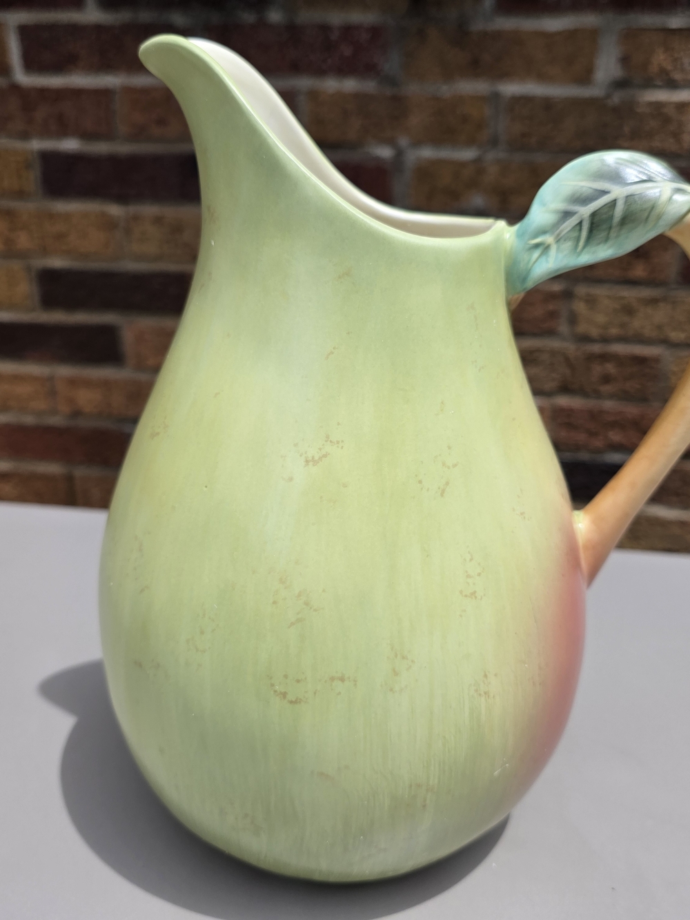 Portmeirion Pear Pitcher 10" NEW IN BOX